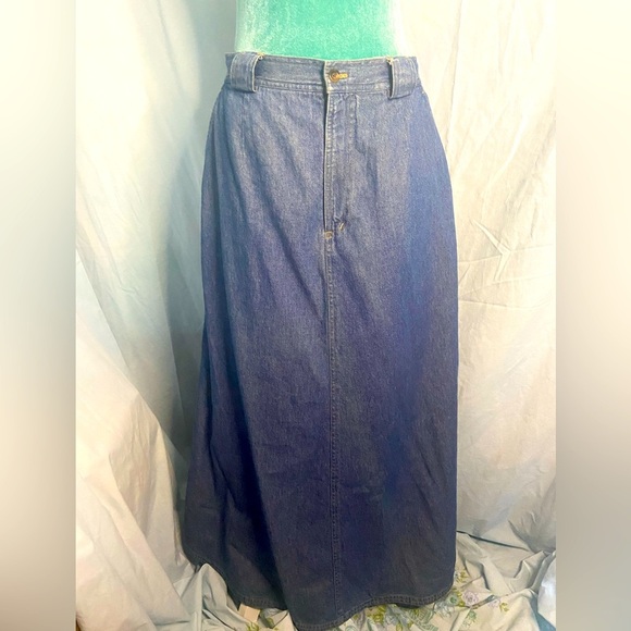 L.L. Bean Dresses & Skirts - L.L.Bean: vintage denim maxi skirt